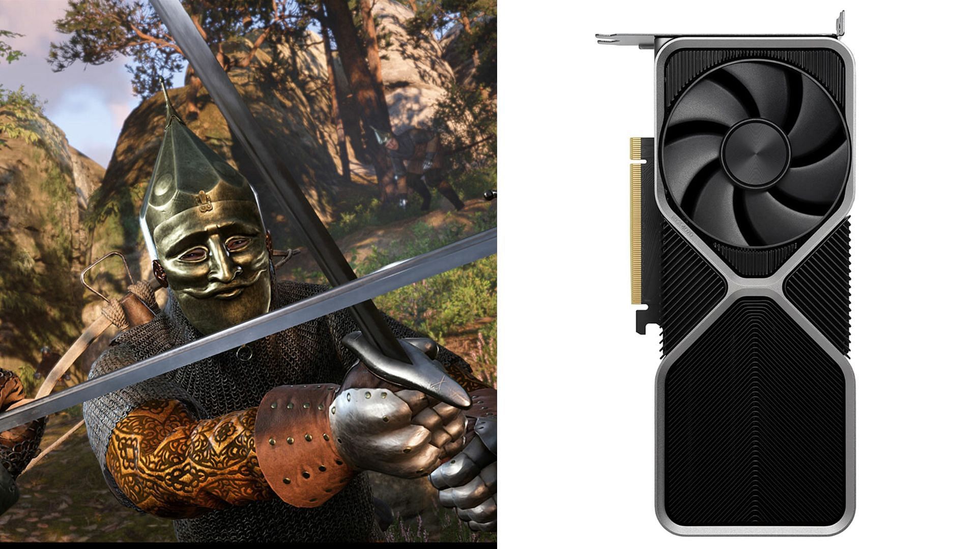 The Nvidia RTX 4070 Ti and 4070 Ti Super are capable GPUs for playing Kingdom Come Deliverance 2 (Image via Amazon and Deep Silver)