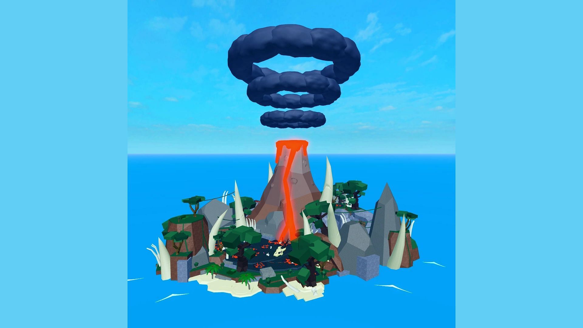 The island spawns randomly (Image via Blox Fruits Wiki)