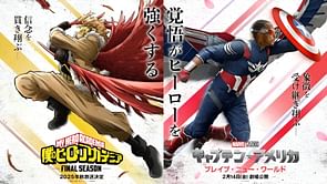 My Hero Academia x Captain America: Brave New World collab gives Hawk the justice he badly deserved
