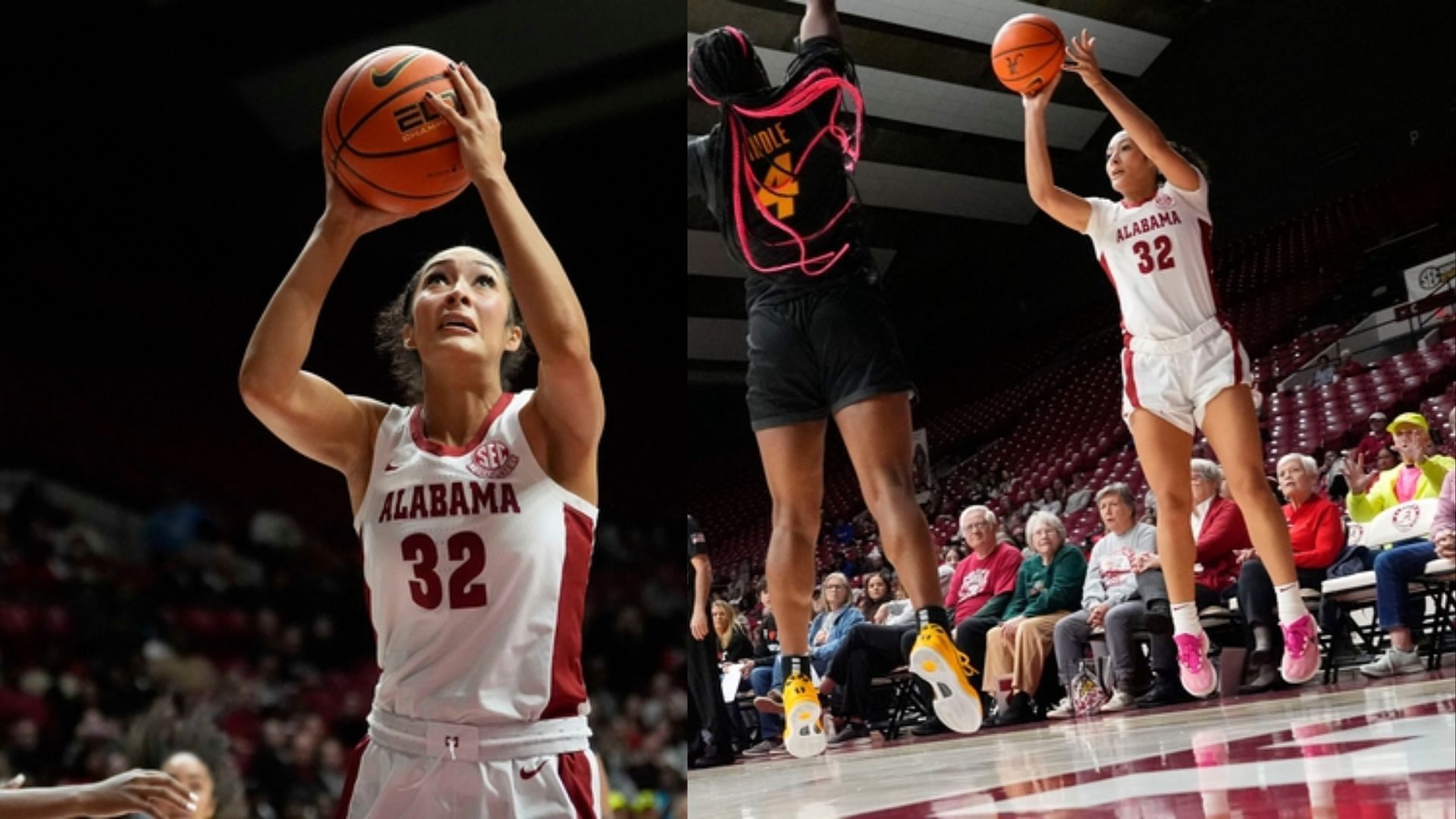 Alabama Crimson Tide guard Aaliyah Nye