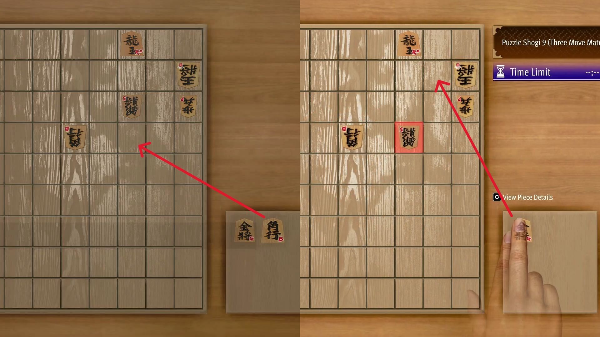 Follow the indicators to ensure a checkmate (Image via SEGA || YouTube@ Ark「アーク」)