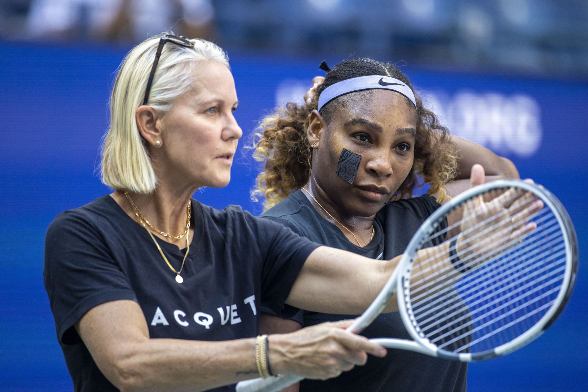 Serena Williams with her former coach Rennae Stubbs - Source: Getty