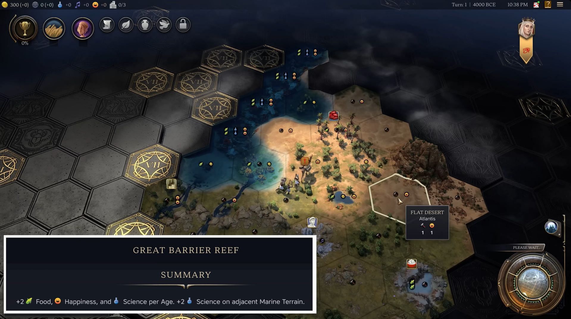 Great Barrier Reef in Civilization 7 (Image via 2K Games|| Youtube/@One More Turn)