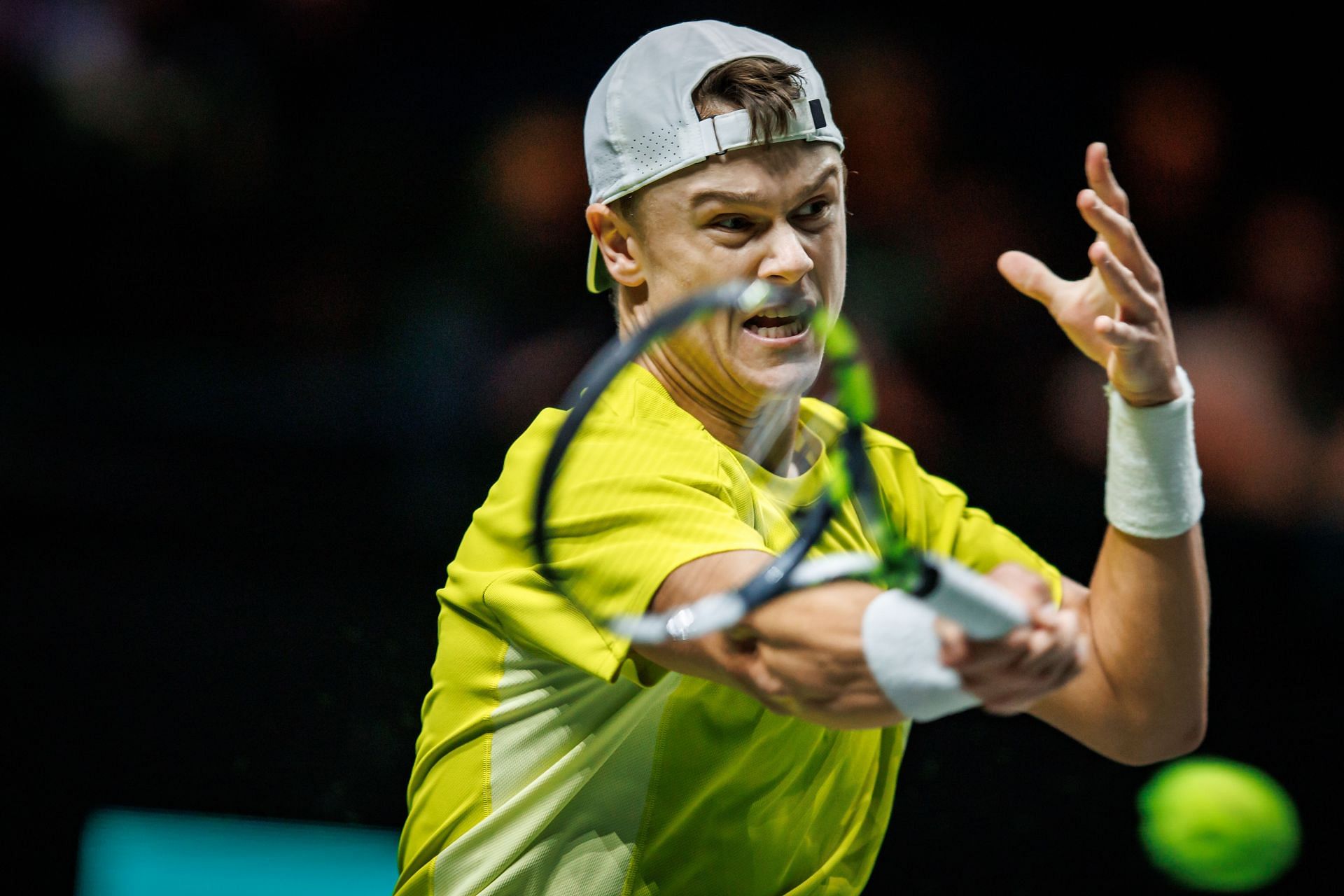 Holger Rune at the 2025 ATP Rotterdam. Image: Getty