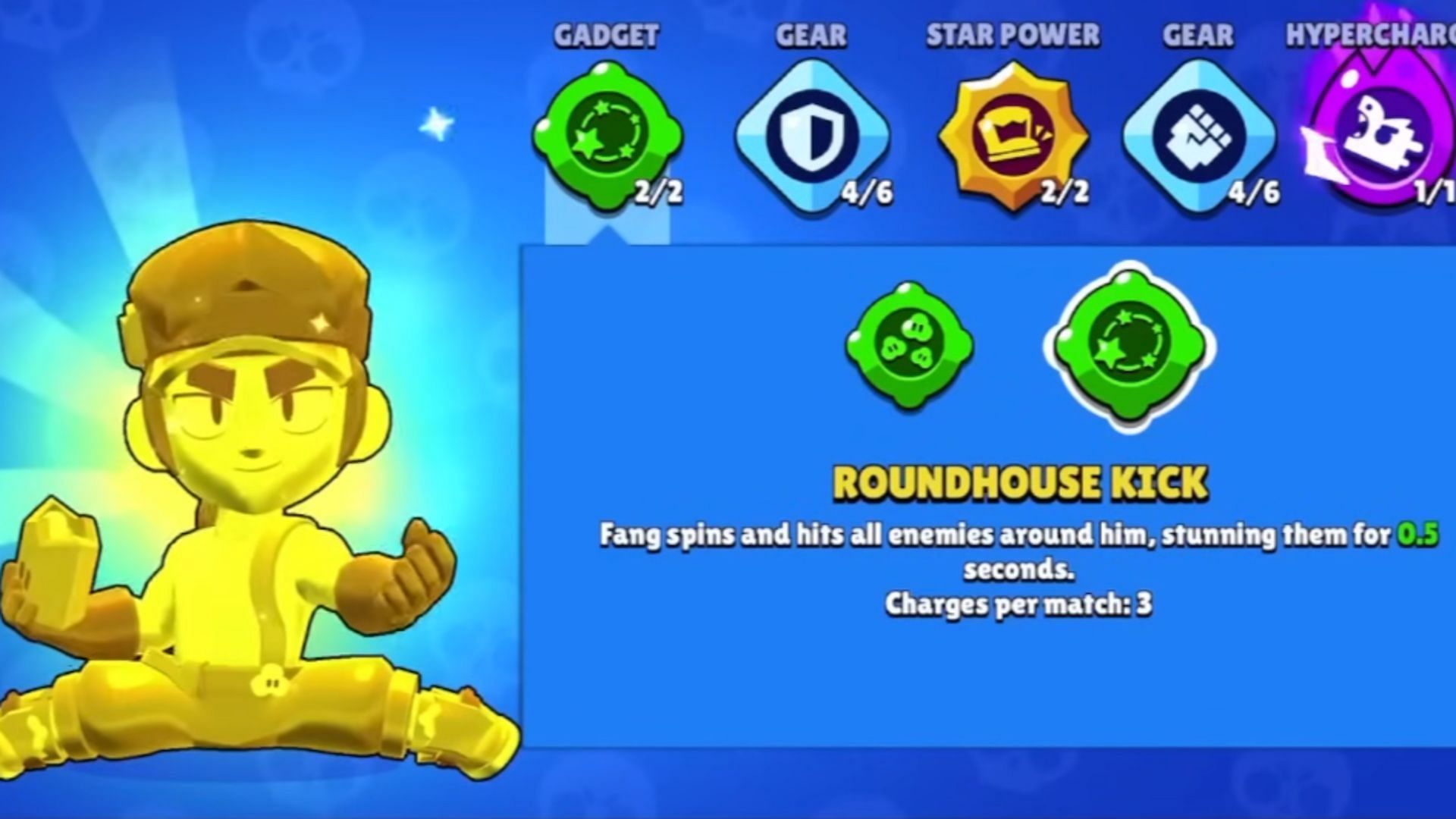 Roundhouse Kick Gadget (Image via Supercell)