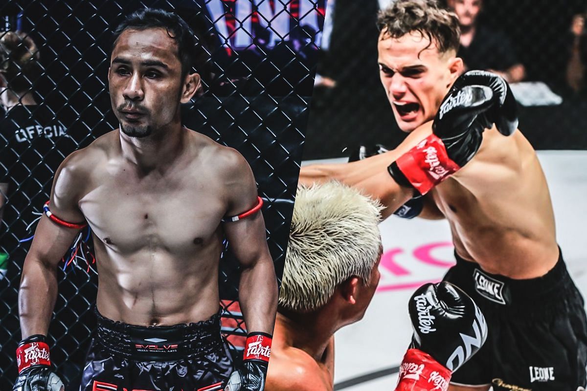 Sam-A Gaiyanghadao and Jonathan Di Bella - Photo by ONE Championship