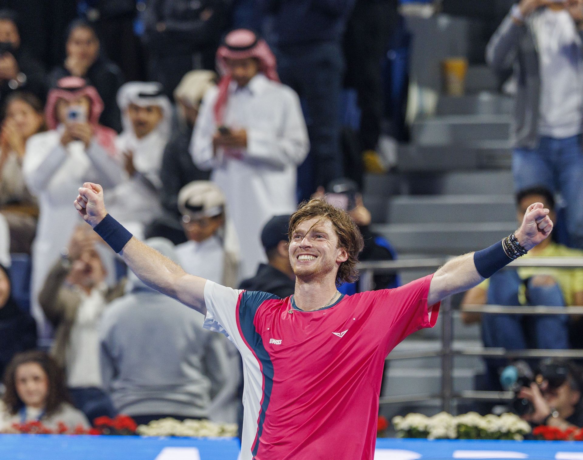 Andrey Rublev. Source: Getty Image