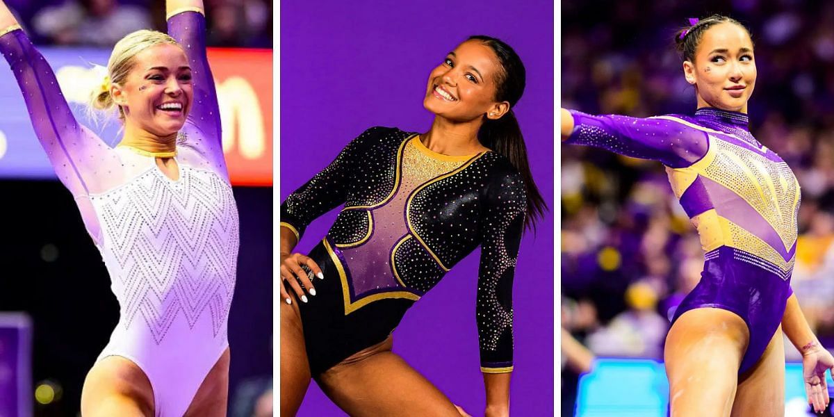 Olivia Dunne, Aleah Finnegan and others react to Haleigh Bryant&rsquo;s glimpses. PHOTO: Getty Images