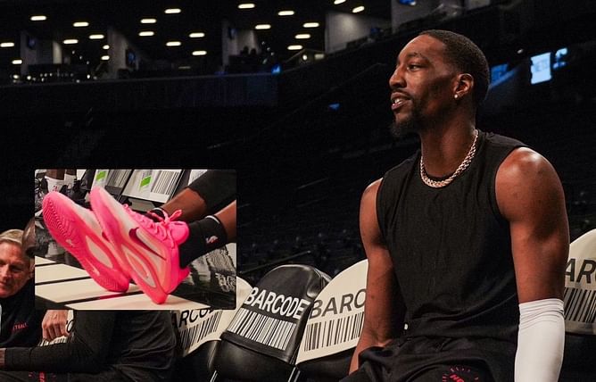 "Idk if there’s a bigger flex right before VDay": Fans react to Bam Adebayo rocking A'ja Wilson's first signature sneaker