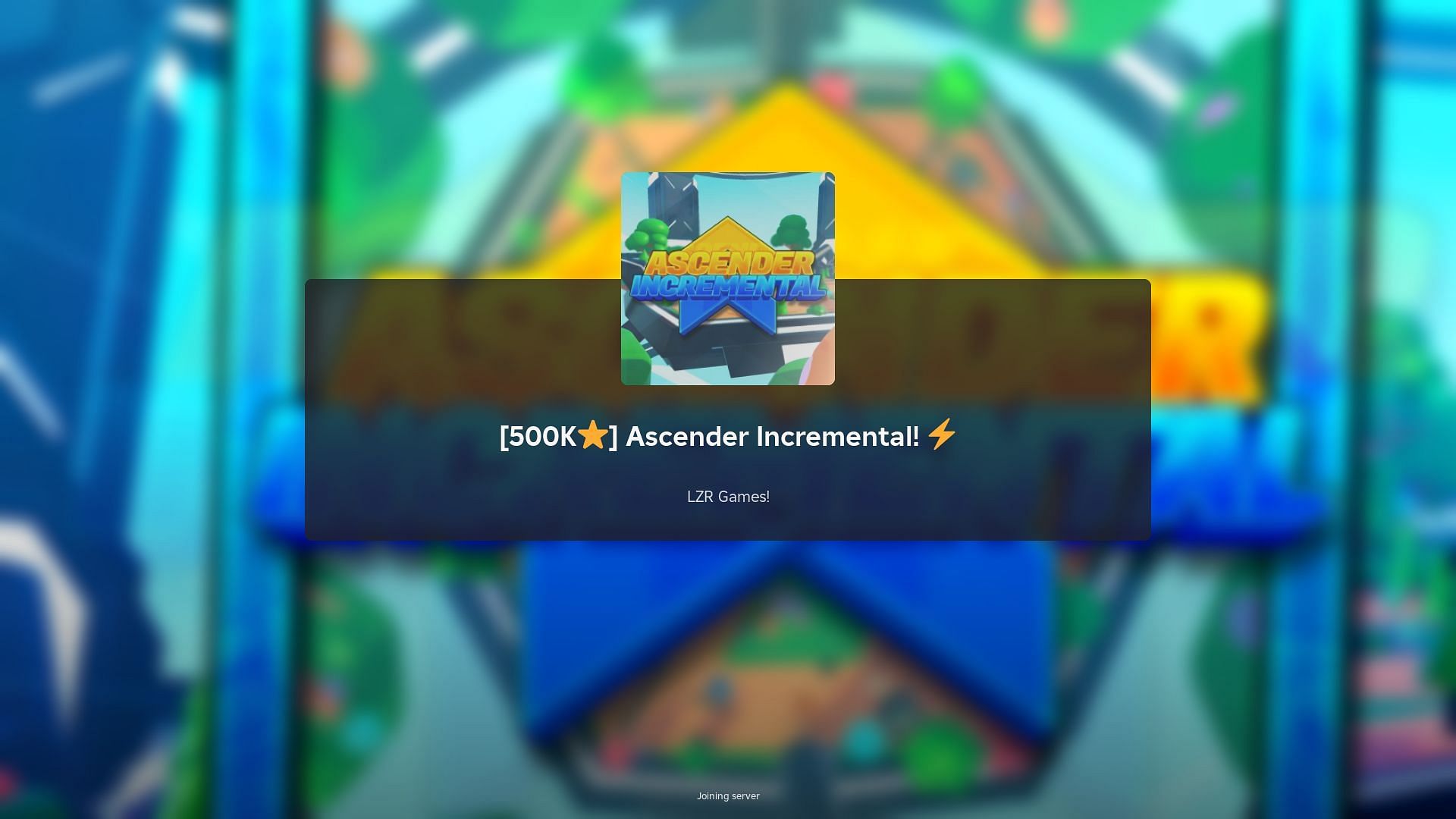 Roblox Ascender Incremental