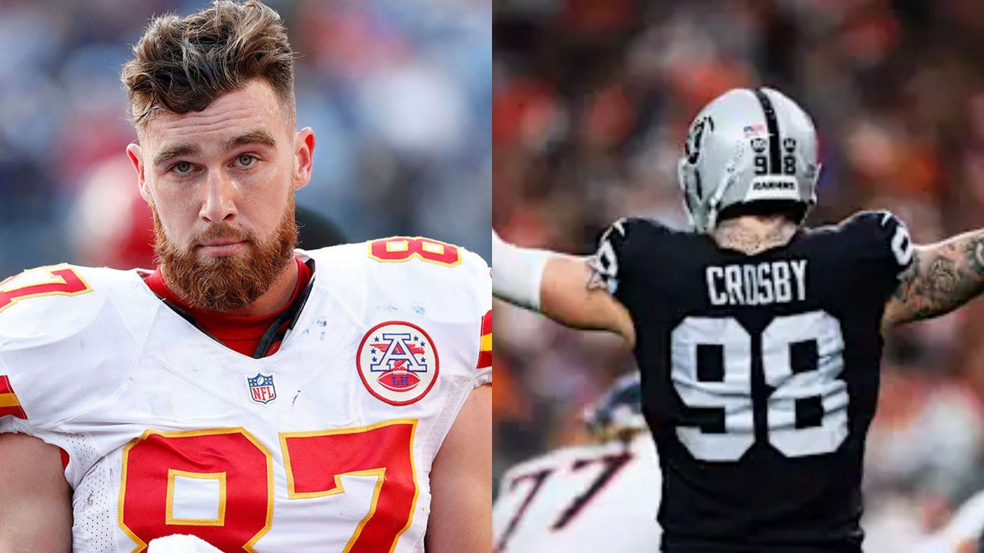 Images courtesy of Las Vegas Raiders &amp; Kansas City Chiefs