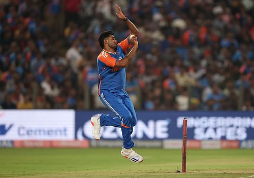 Harshit Rana made his T20I debut as a concussion substitute. [P/C: Getty]