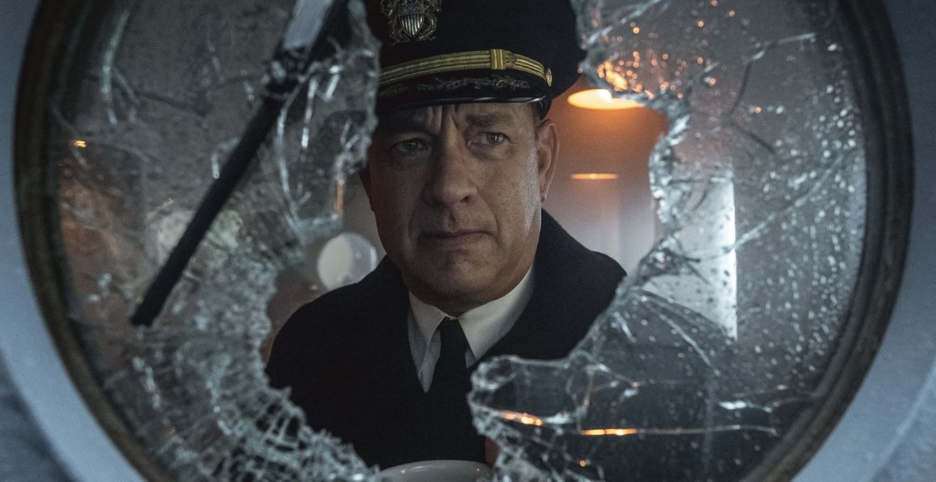 Tom Hanks as Commander Ernie Krause (Image via Apple TV+)