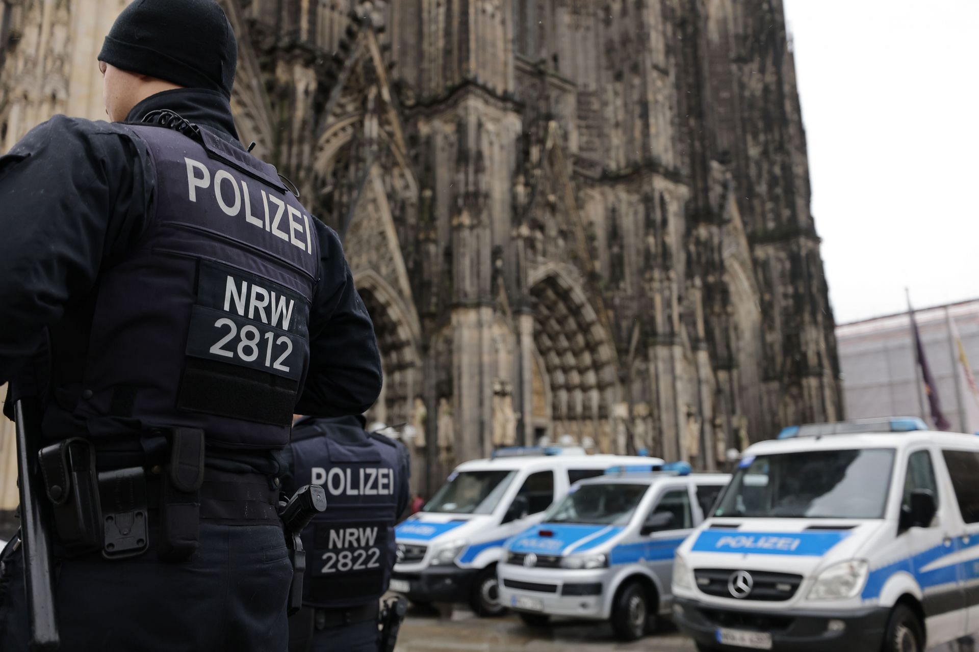 Security High At Cologne Cathedral Following Terror Warning - Source: Getty