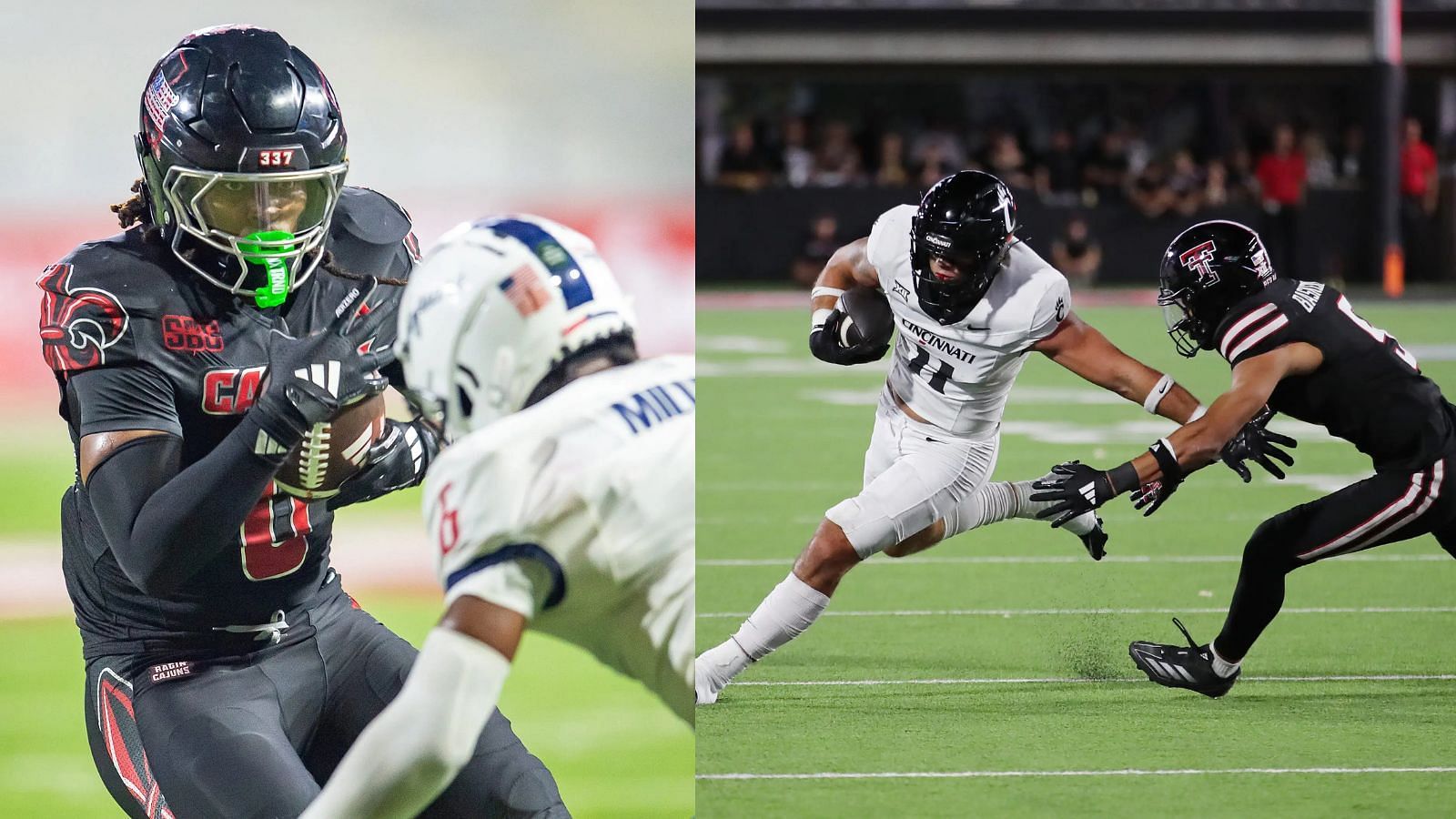 Transfer Terrance Carter and returnee Joe Royer are perhaps the top two tight ends in the Big 12 in 2025. (Photo Credits: IMAGN)