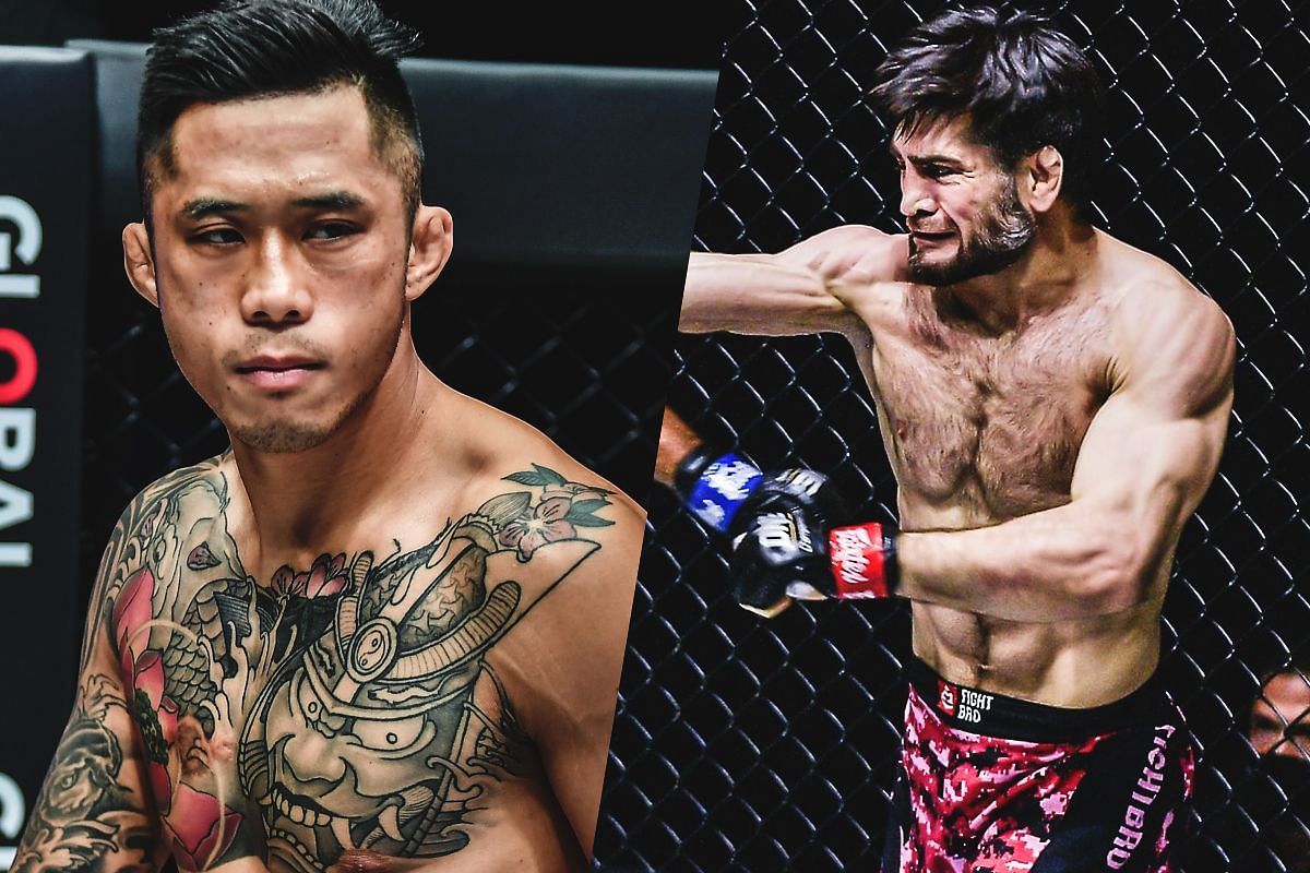 Martin Nguyen (left), Marat Gafurov (right) [Photo via ONE Championship]