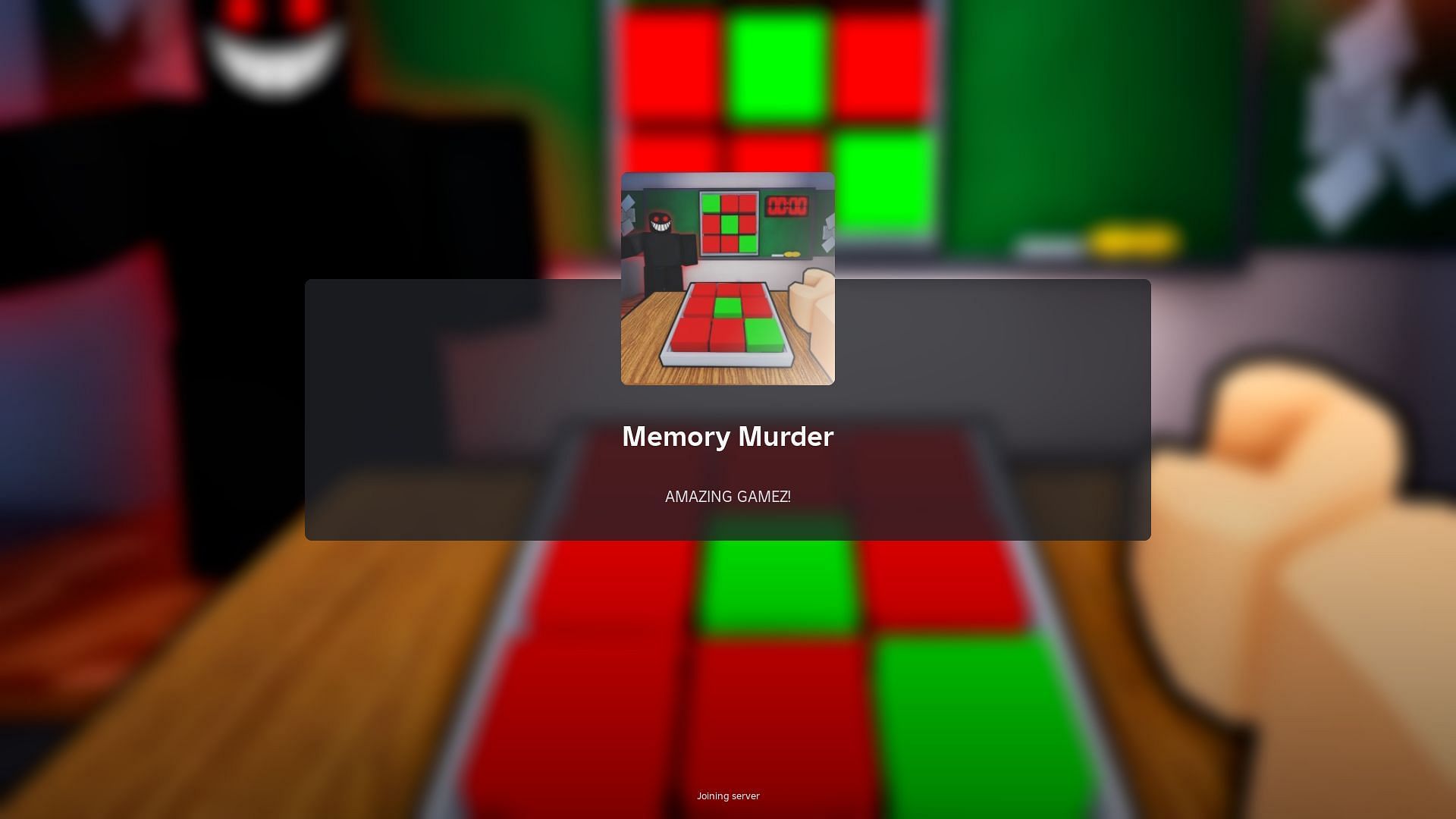 Roblox Memory Murder