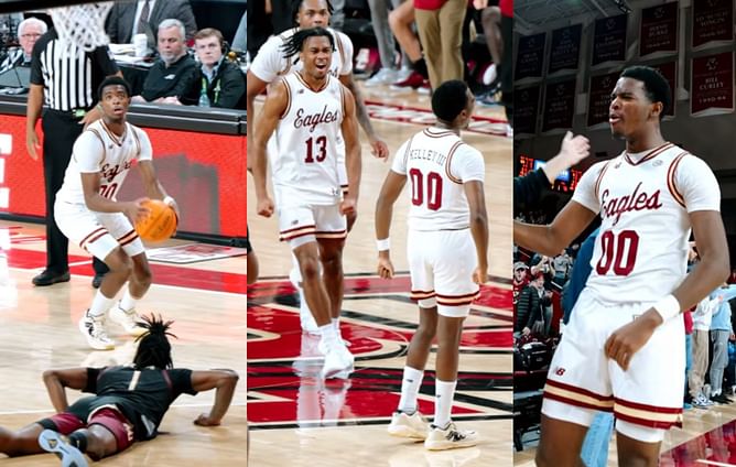 Fans left stunned as Boston scores 5 points in less than 4 secs to upset Florida state: "FSU has embarrassed itself a lot, but this may be the worst"