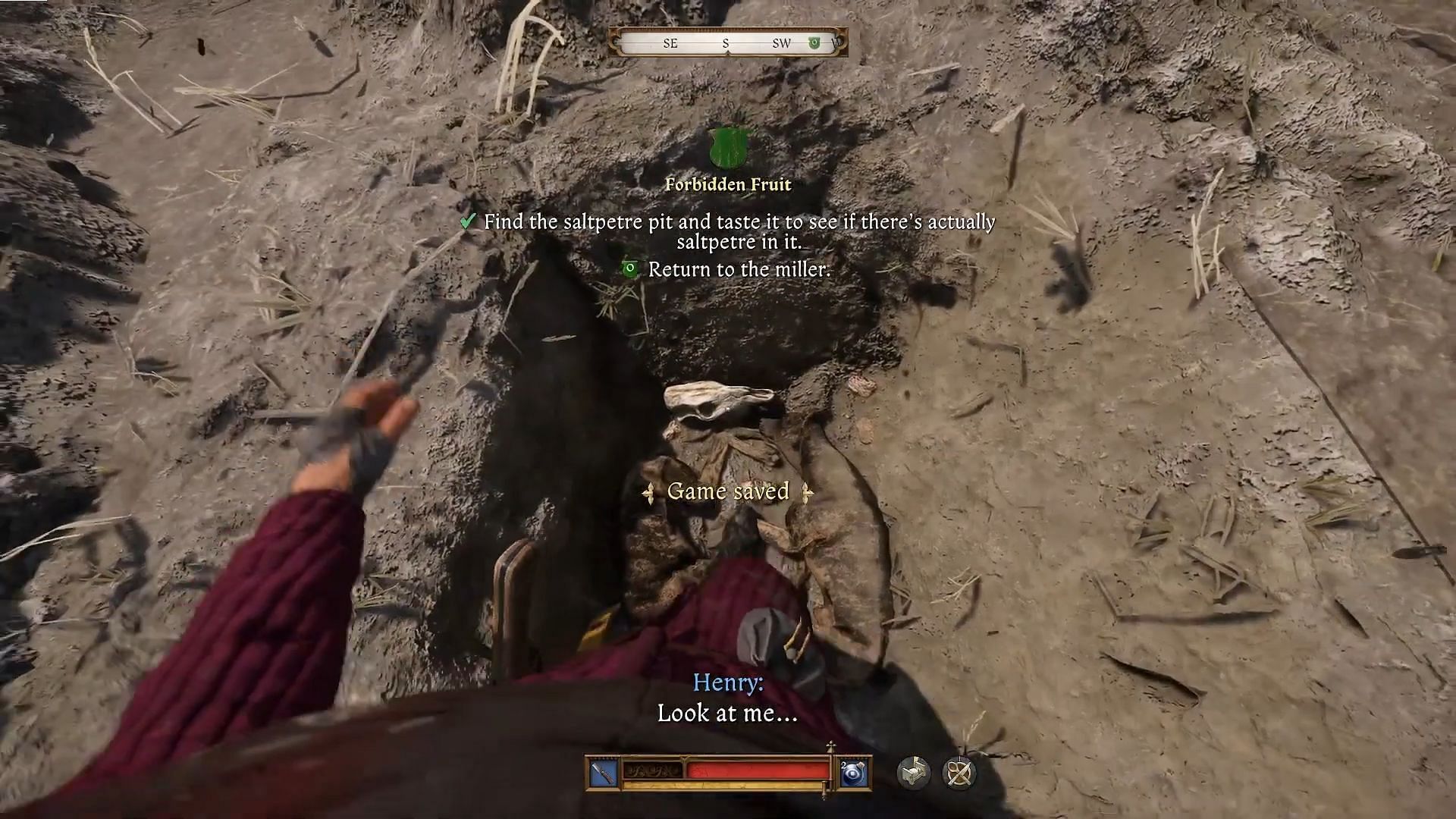 Get back to Miller Kreyzl to complete the Forbidden Fruit side quest in Kingdom Come Deliverance 2 (Image via Deep Silver / Youtube@ ZaFrostPet)