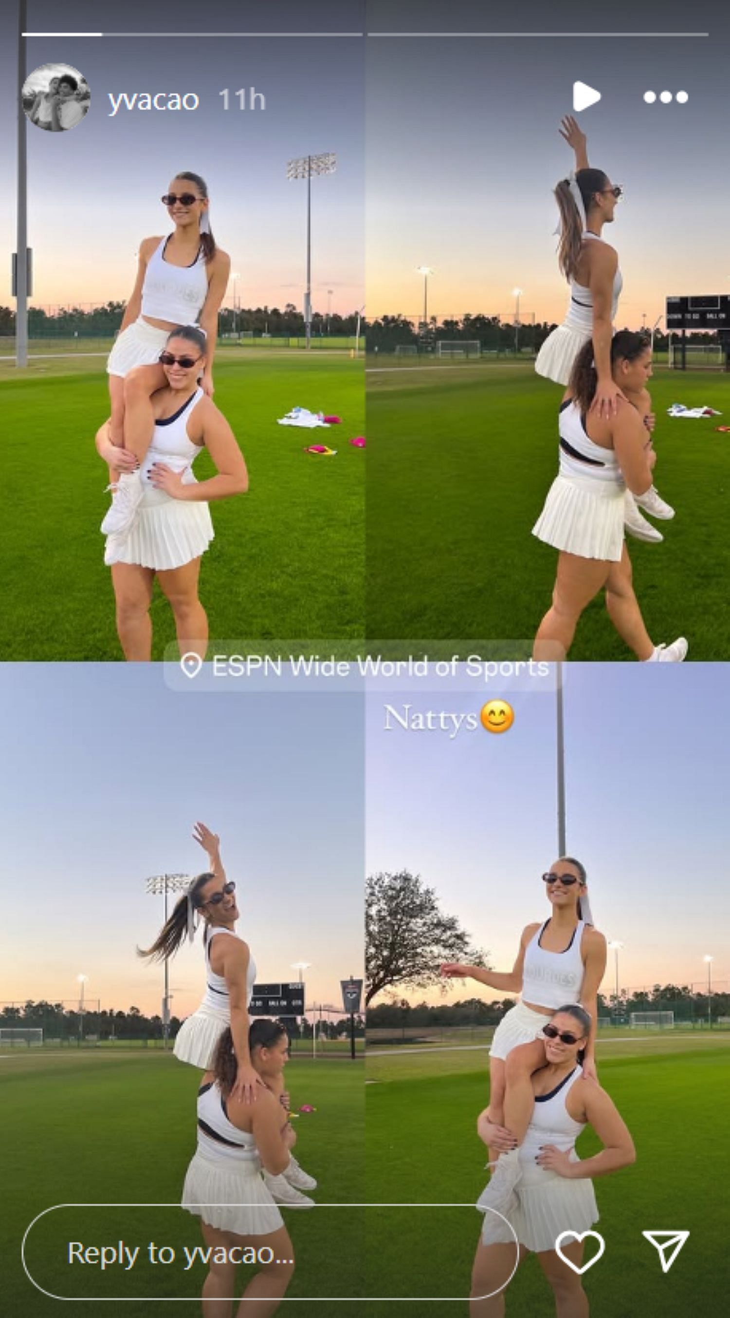 Cameron Boozer&rsquo;s girlfriend Yva Lauren shares snaps from UCA National High School Cheerleading Championship (Image: IG/yvacao)