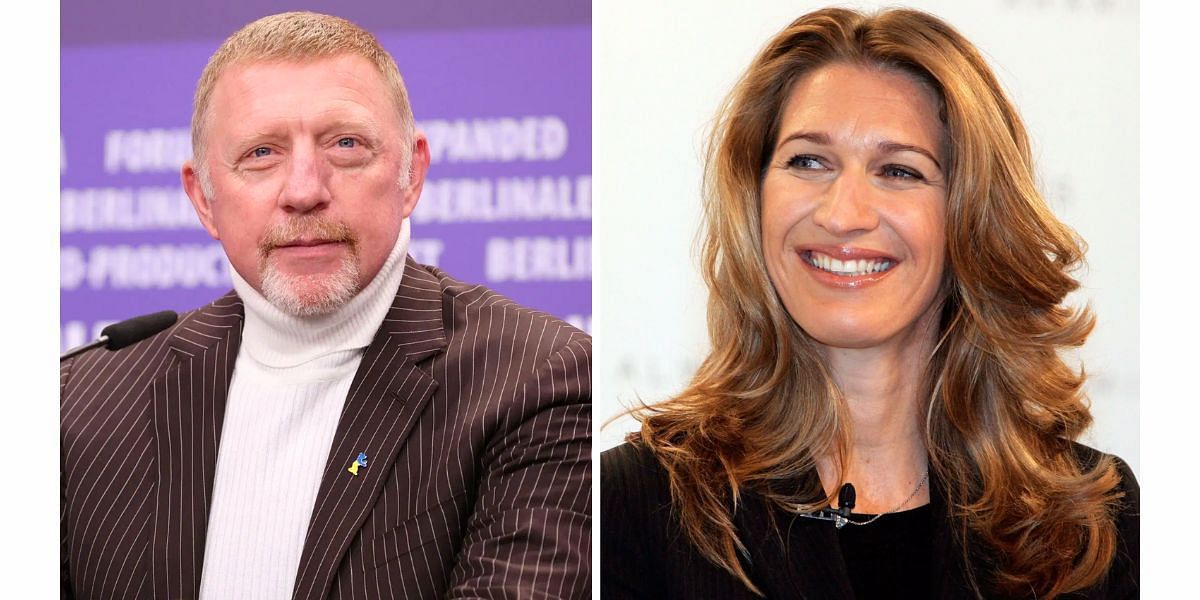 Boris Becker (L) and Steffi Graf (R) (Image Source: Getty)