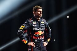 Max Verstappen drops 4-word response when questioned how the F1-75 car launch event was