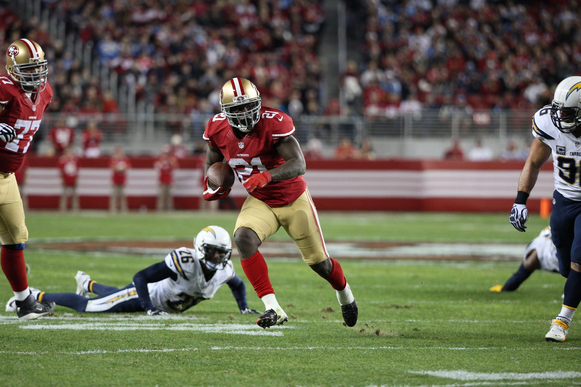 Chargers v 49ers - Source: Getty