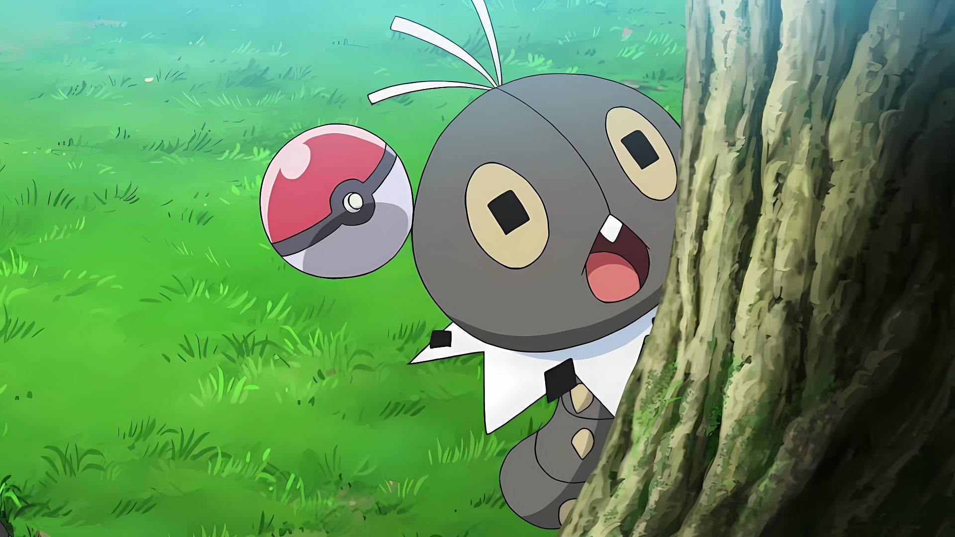 Scatterbug in the anime (Image via The Pokemon Company)