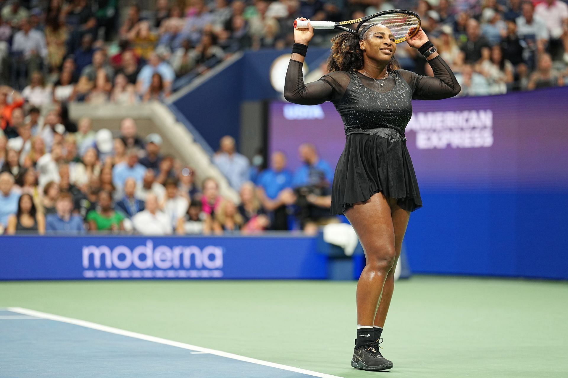 Serena Williams at the US Open 2022. (Photo: Getty)