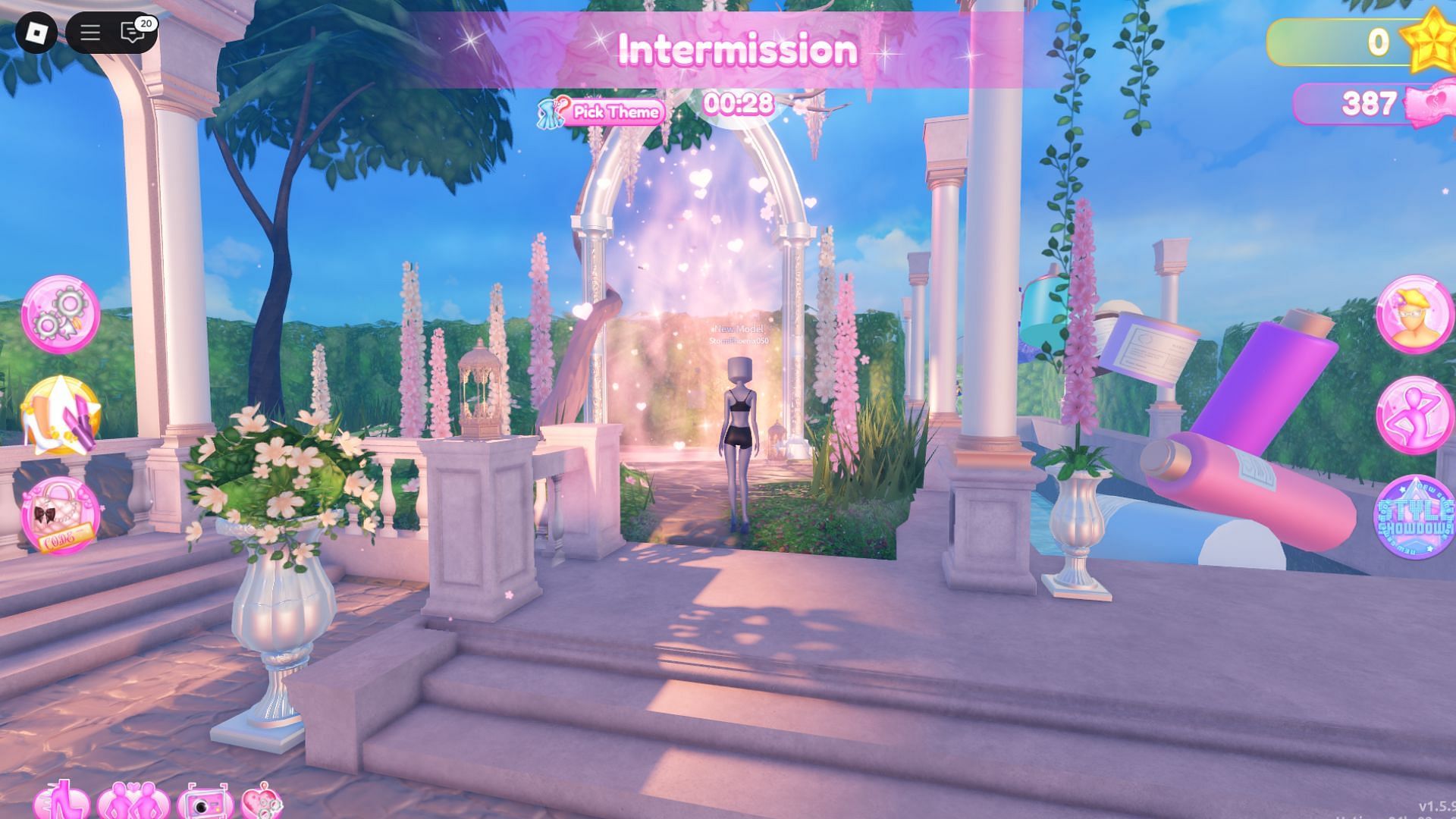 This portal will take you to the quest (Image via Roblox)