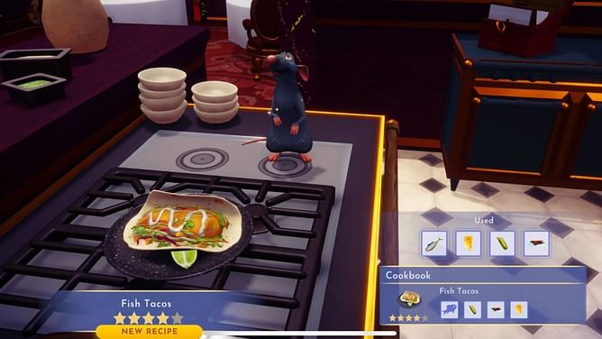 How to make Fish Tacos in Disney Dreamlight Valley