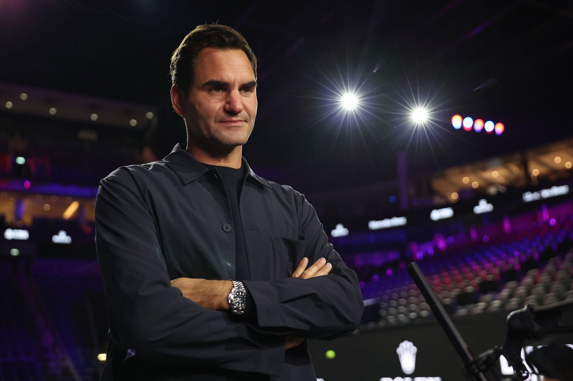 Roger Federer ahead of the 2024 Laver Cup (Source: Getty)