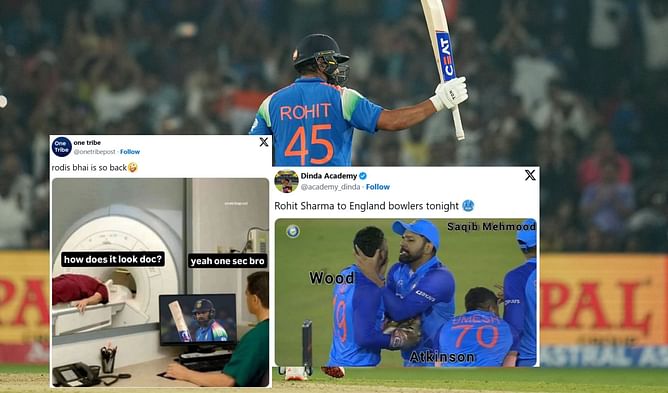 "Call the ambulance! But not for me!"- Top 10 funny memes after Rohit Sharma's stellar century in IND vs ENG 2025 2nd ODI in Cuttack
