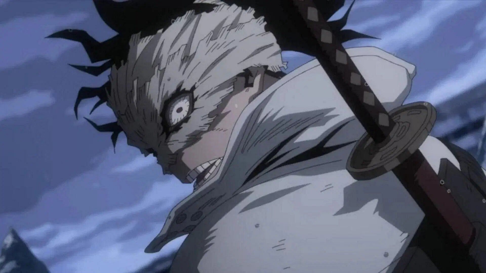 Stain as seen in the anime (Image via Bones).