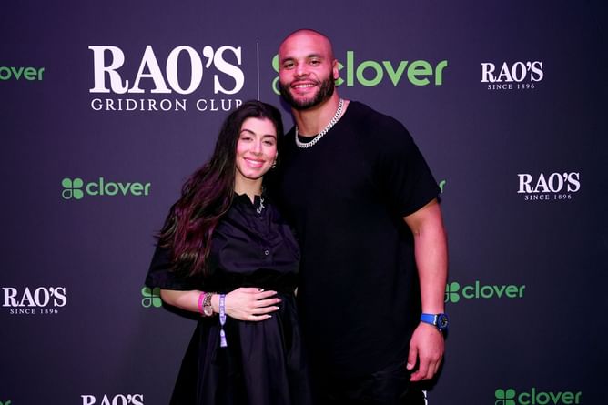 Dak Prescott's fiancée Sarah Jane Ramos shares sneak peek into romantic pre-Valentine's Day surprise from QB