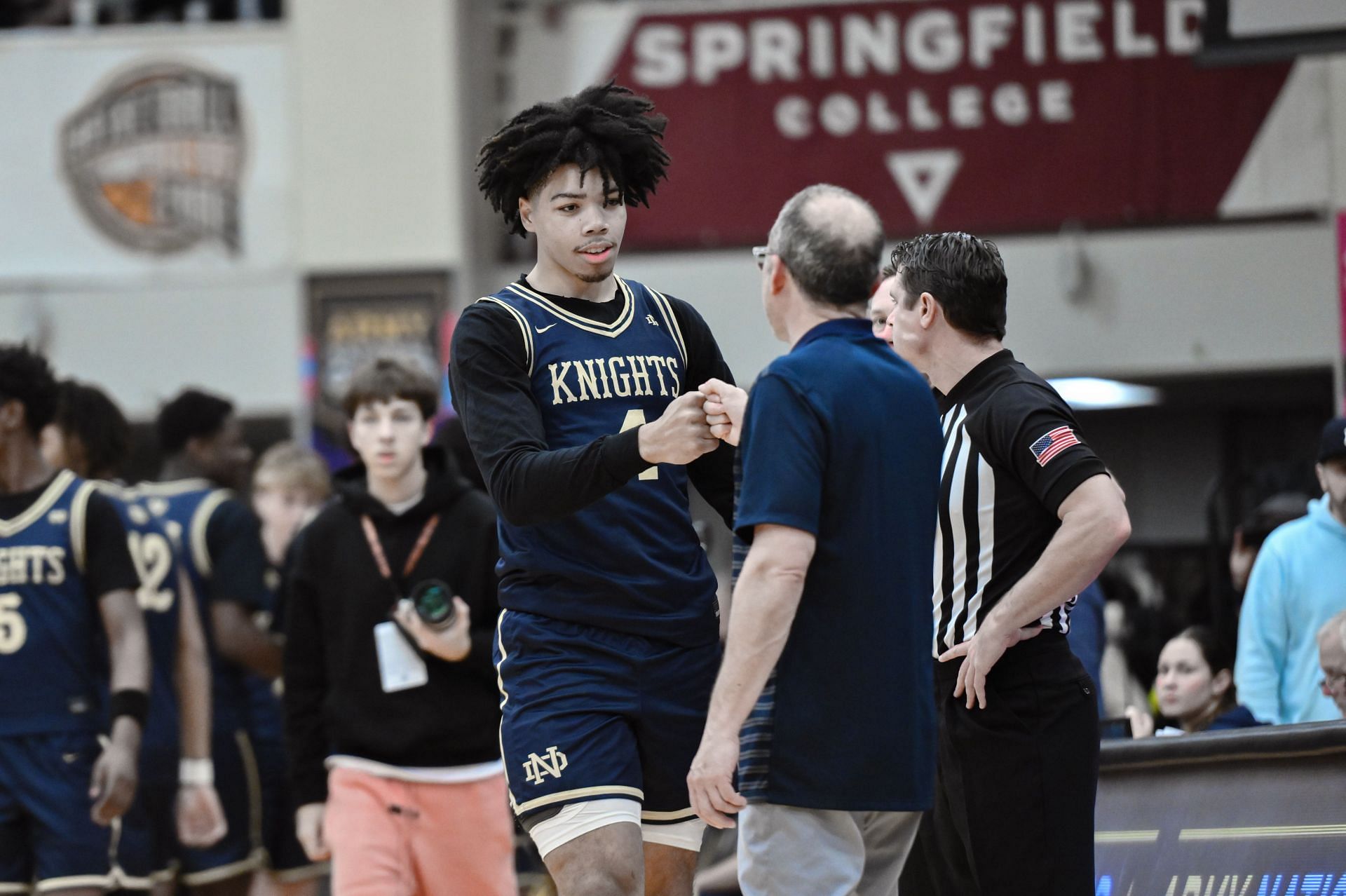 HIGH SCHOOL BASKETBALL: JAN 18 Spalding Hoophall Classic - Columbus vs Notre Dame - Source: Getty