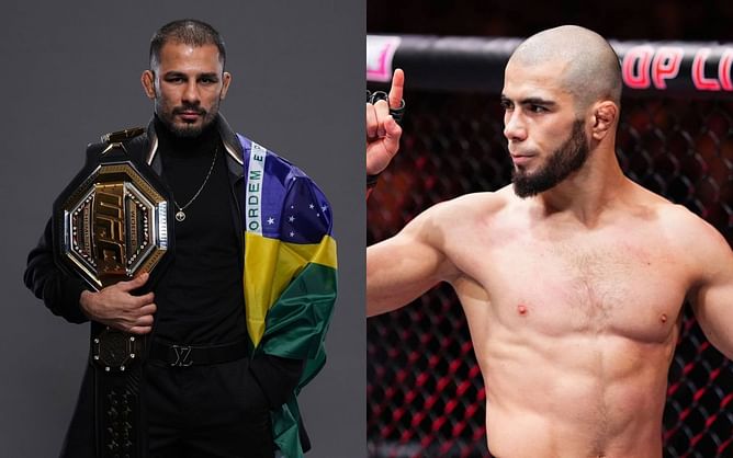 Muhammad Mokaev shares two-word reaction to UFC speculation and potential clash with Alexandre Pantoja