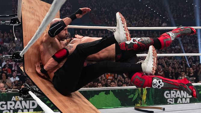 Rumor killer on bizarre ring swap at AEW Grand Slam Australia - Reports