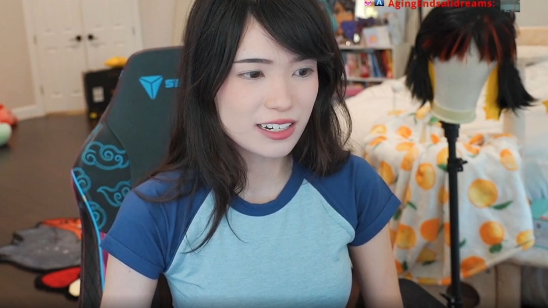 Emiru stated that she would remain a member of the OTK (Image via Emiru/Twitch)