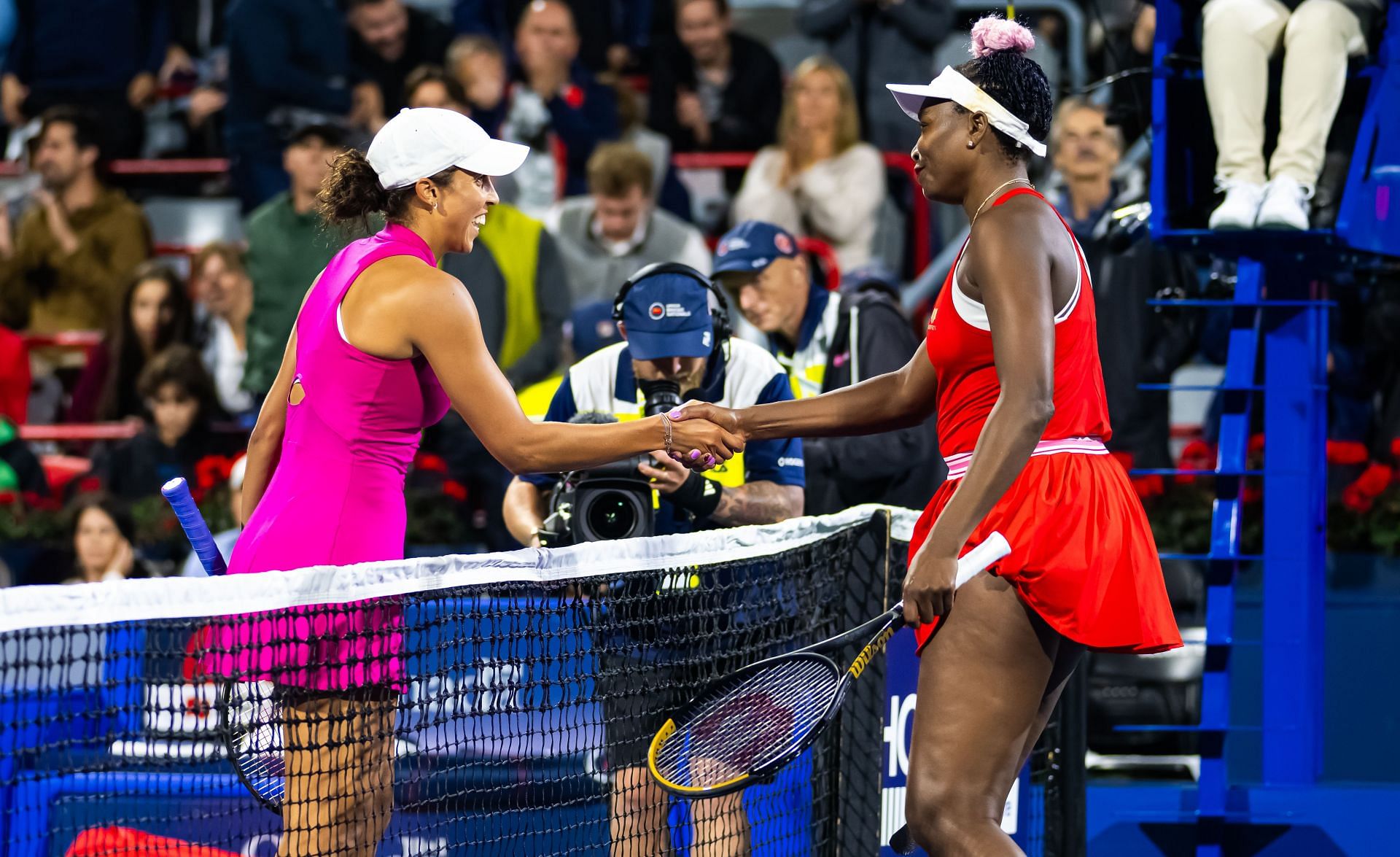 Madison Keys along with Venus Williams at the National Bank Open Montr&eacute;al - Source: Getty