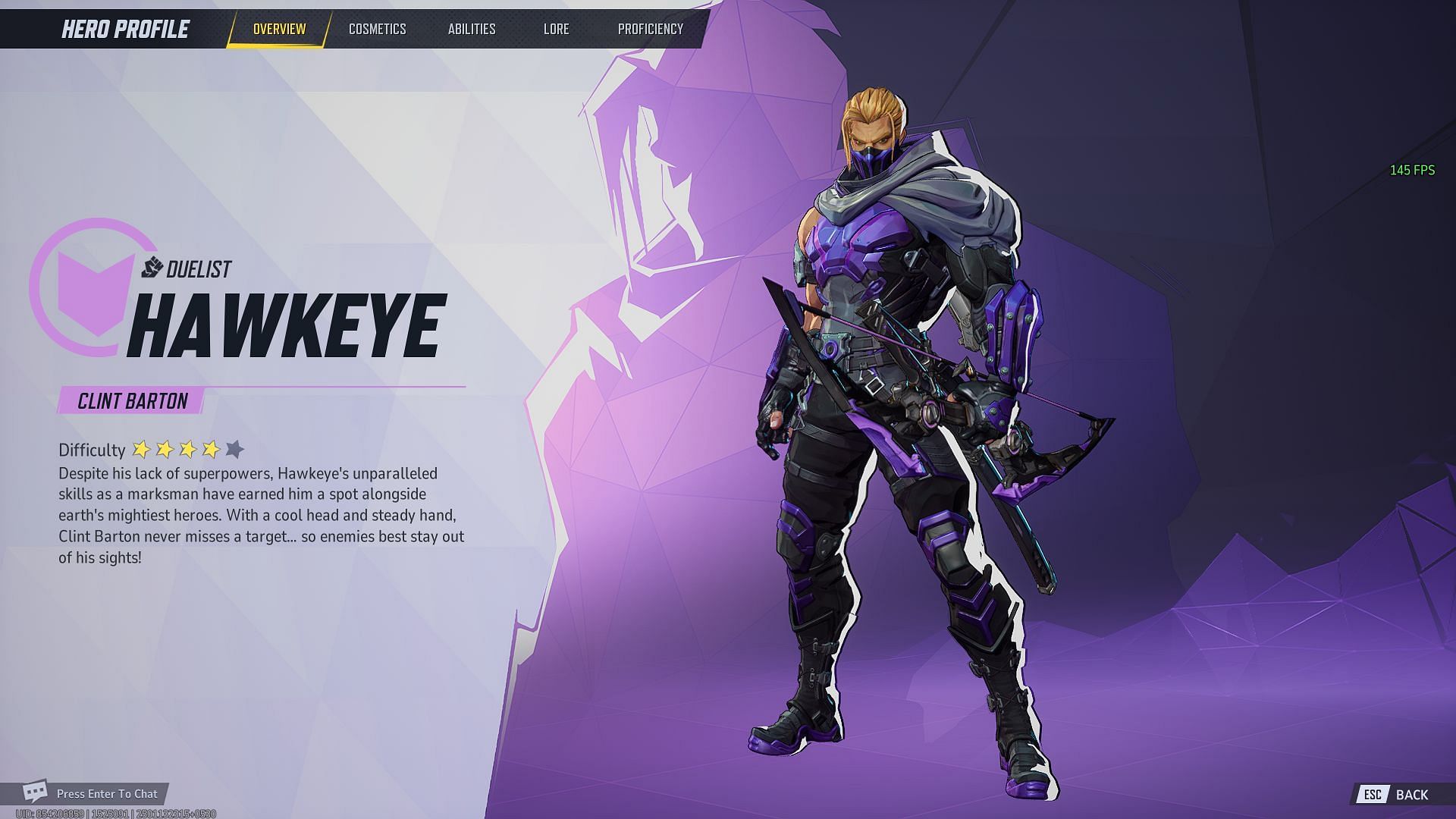 Hawkeye in Marvel Rivals (Image via Sportskeeda Gaming/NetEase Games)