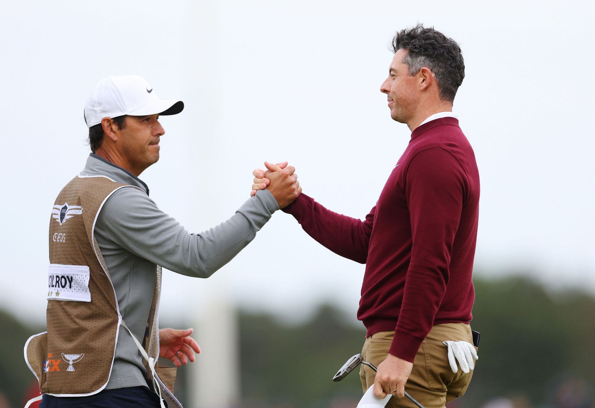 Rory McIlroy and Harry Diamond at the Genesis Scottish Open 2024 (Source: Getty)