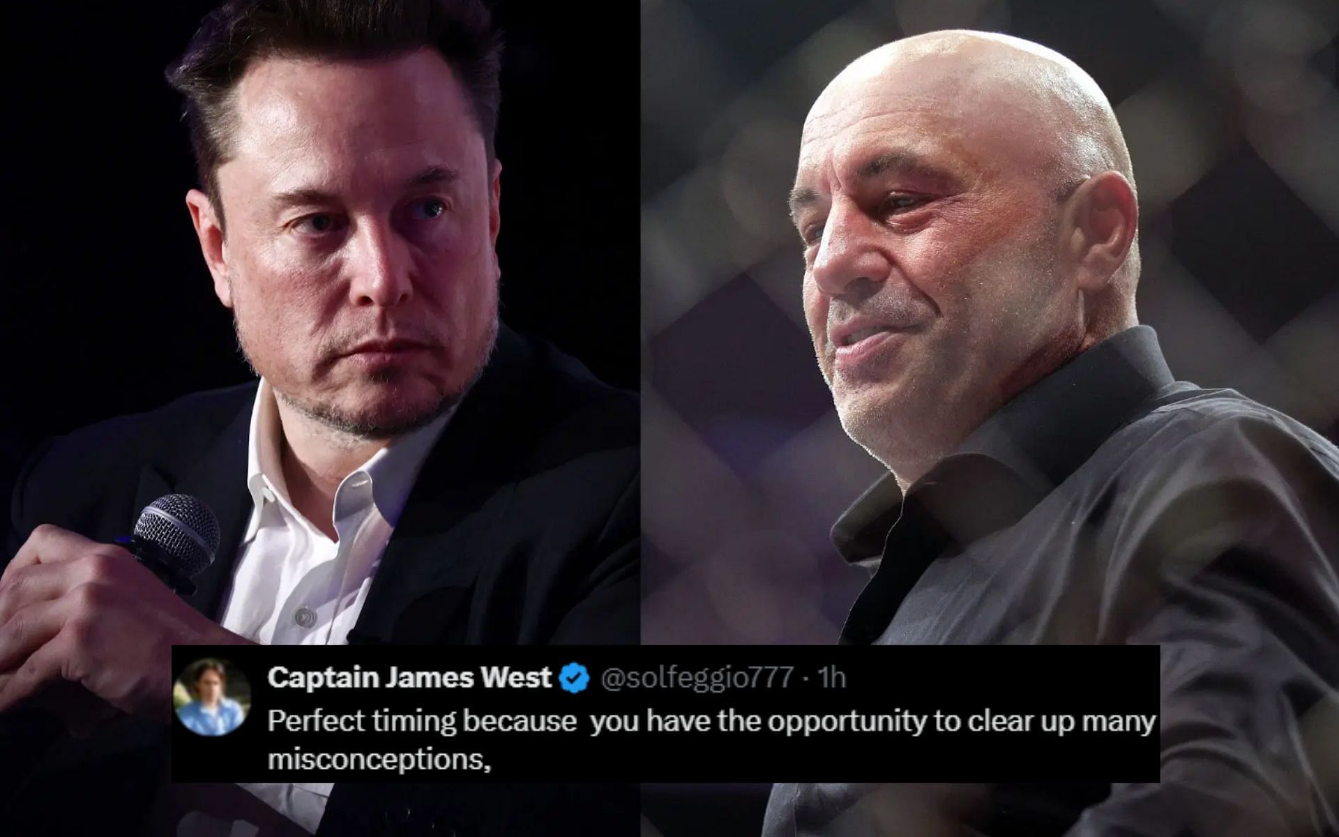 Fans react to news of the new Joe Rogan podcast episode with Elon Musk. [Images courtesy: Getty]