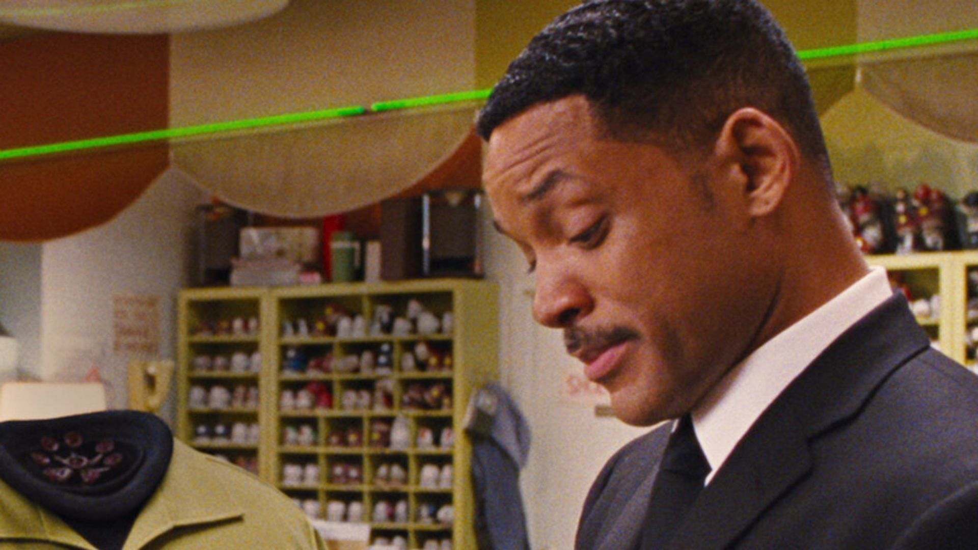 Will Smith in a still from Men In Black 3 (Image via Netflix)