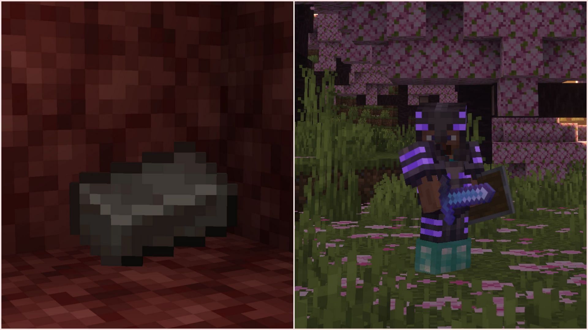 Netherite is not as popular as diamond (Image via Sportskeeda Gaming/Mojang)