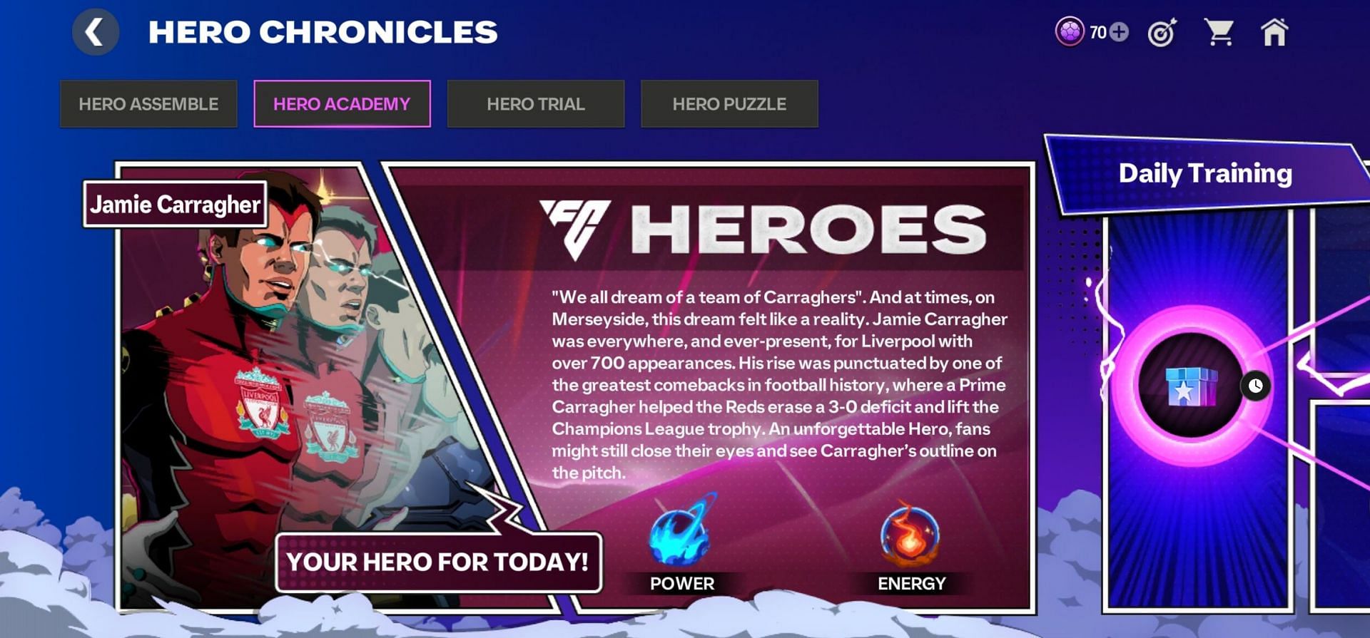 The EA FC Mobile Heroes Chronicles glitch has been fixed, all the chapters are working fine (Image via EA Sports)