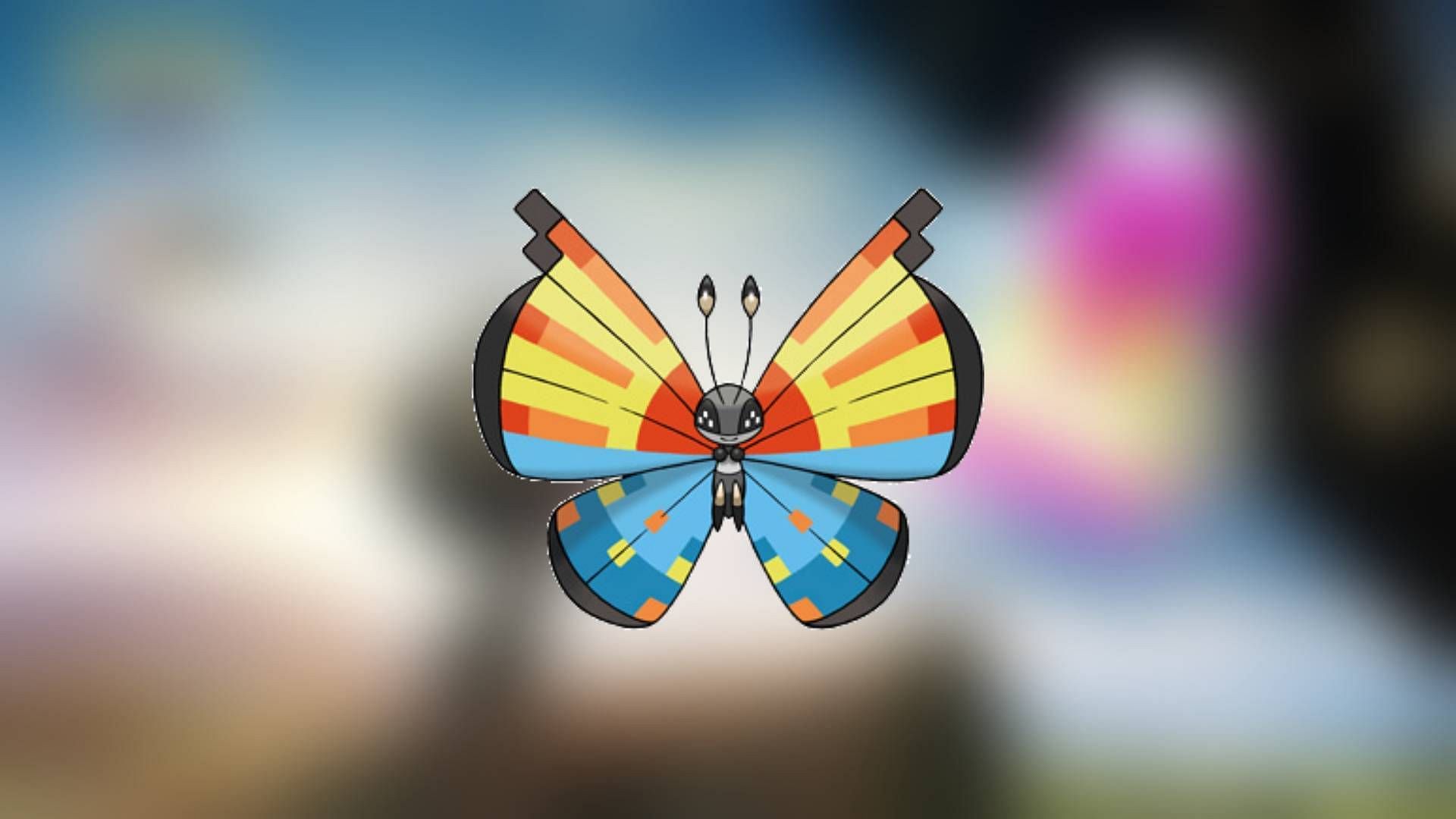 Ocean Vivillon is exclusive to small islands, making it hard to find for several players (Image via Niantic)