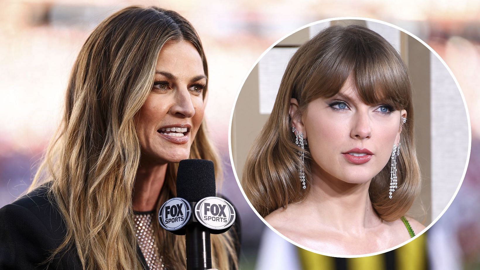 NFL reporter Erin Andrews reveals how Taylor Swift helps her 