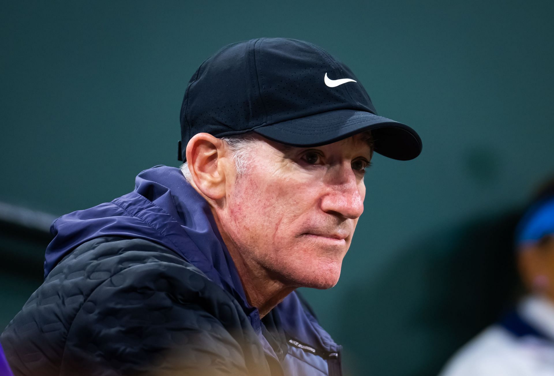 In Picture: Coco Gauff&#039;s ex-coach Brad Gilbert during the 2024 BNP Paribas Open (Source: Getty)