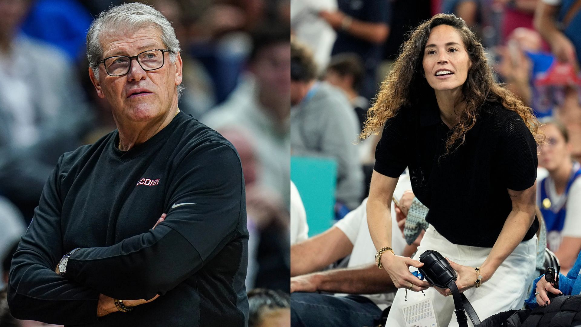 Geno Auriemma and Sue Bird